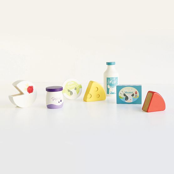Le Toy Van Crate cu produse lactate