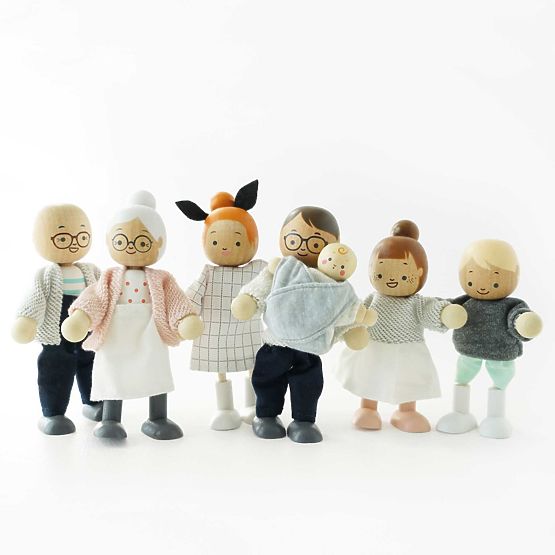 Le Toy Van Figurine Familia Mea