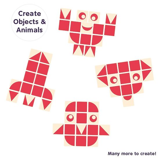 Le Toy Van Petilou Cuburi Multifuncționale