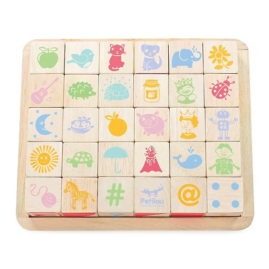 Le Toy Van Petilou Cuburi Multifuncționale