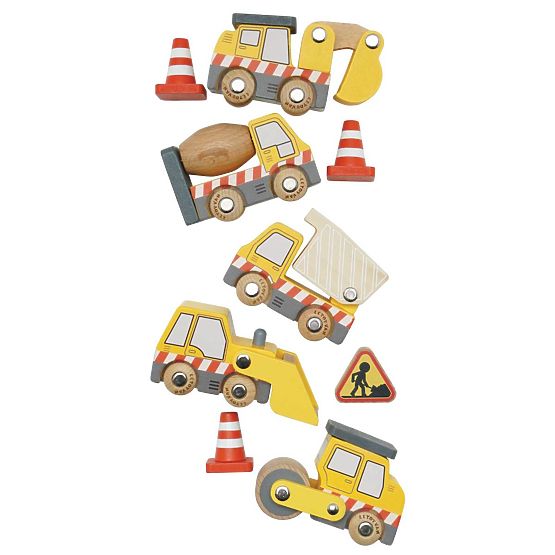 Le Toy Van Set de masini de constructii