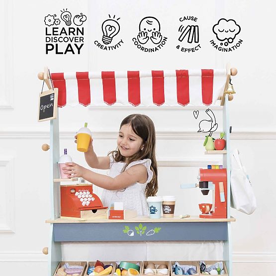 Le Toy Van Stand de vânzare 2 în 1 Honeybake