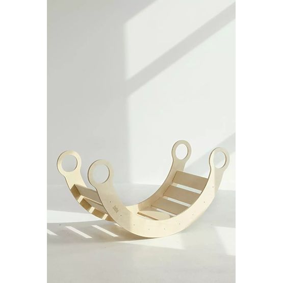 Leagăn din lemn Montessori L – natural