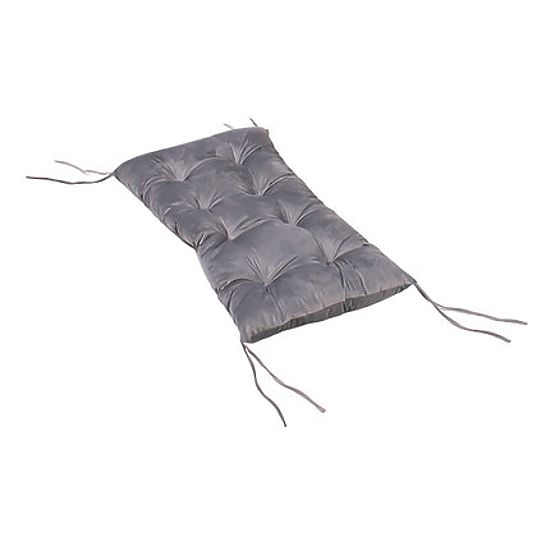 Leagăn Montessori din lemn cu pernă gri - 100 cm