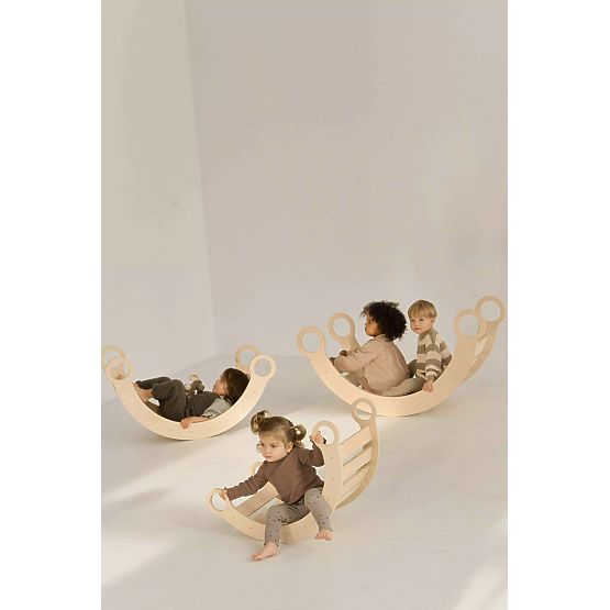 Leagăn Montessori din lemn S - natural