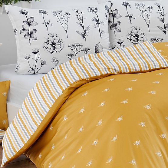 Lenjerie de pat Matějovský 140x200 + 70x90 - Miere de albine