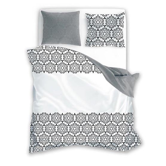 Lenjerie de pat bumbac Glamour flowers 140x200cm + 70x90cm