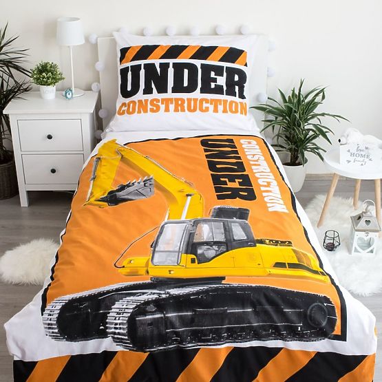 Lenjerie de pat cu efect luminos Bagr 140 x 200 cm + 70 x 90 cm