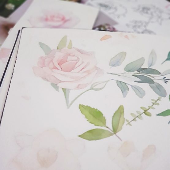 Lenjerie de pat cu flori de noapte pline