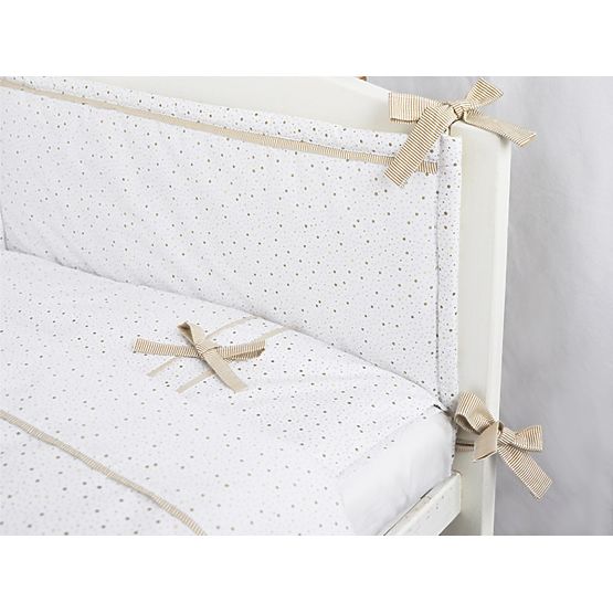 Lenjerie de pat din doua piese – mini-mini bej