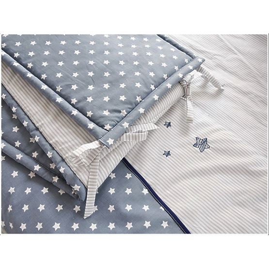 Lenjerie de pat pentru copii 2 DILNE –cu motivul unor stele