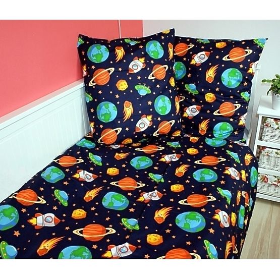 Lenjerie de pat pentru copii Cosmos