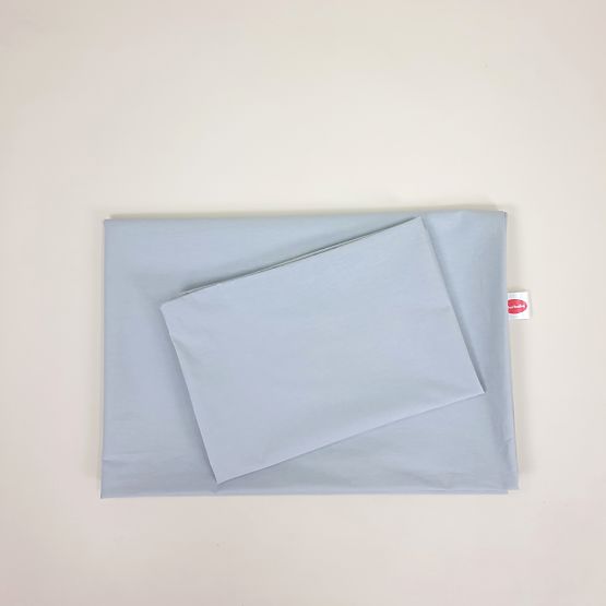 Lenjerie de pat pentru copii din bumbac 100x135 cm - gri