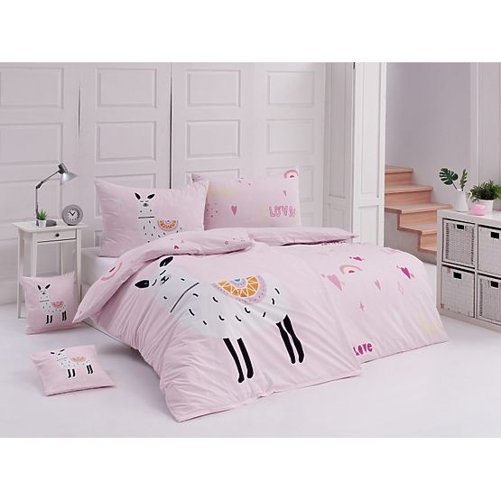 Lenjerie de pat pentru copii Matějovský - Lama