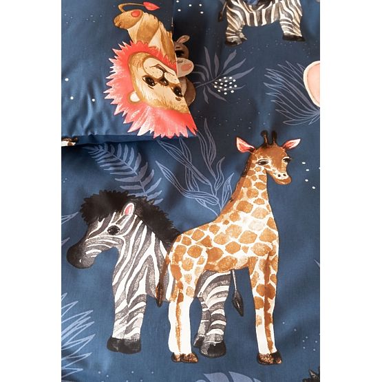 Lenjerie de pat pentru copii Matějovský 140x200 + 70x90 - Jungle