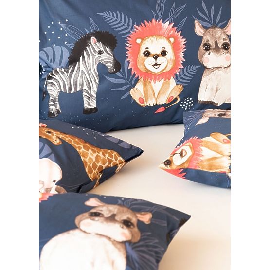 Lenjerie de pat pentru copii Matějovský 140x200 + 70x90 - Jungle