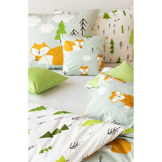 Lenjerie de pat pentru copii Matějovský 140x200 + 70x90 - Vulpi