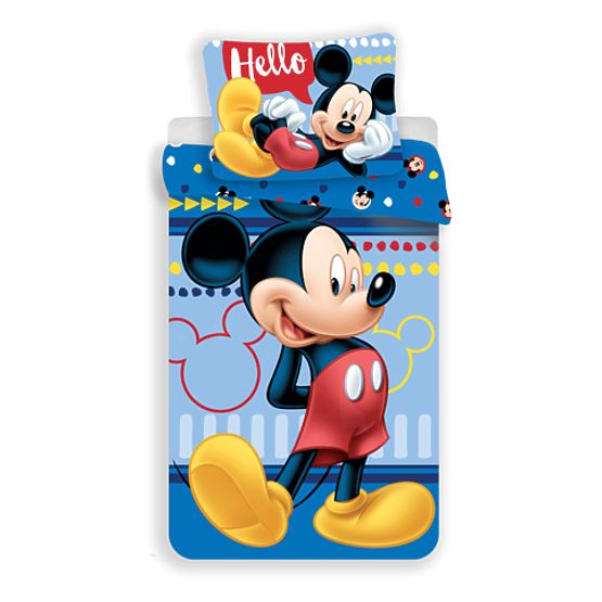 Lenjerie de pat pentru copii Mickey 