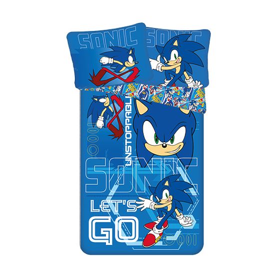 Lenjerie de pat pentru copii Sonic 