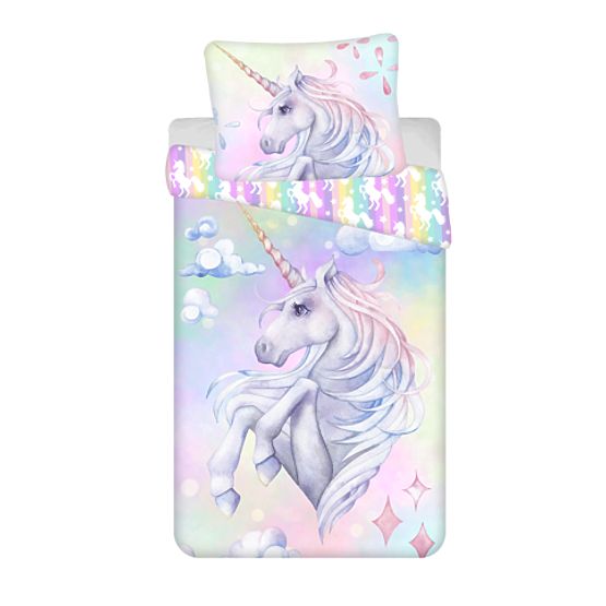 Lenjerie de pat pentru copii Unicorn 