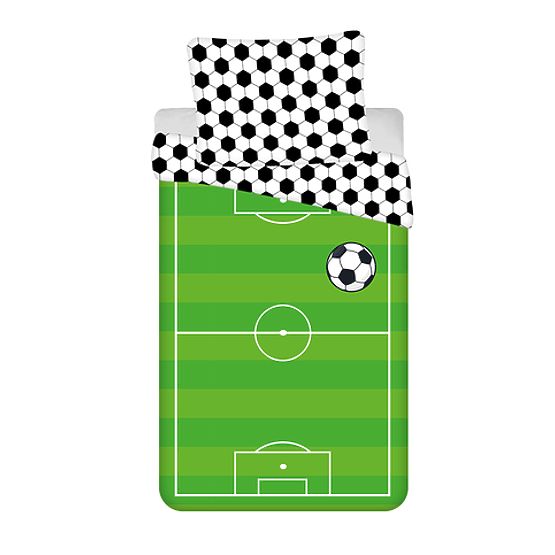 Lenjerie de pat Teren de fotbal 140 x 200 cm + 70 x 90 cm