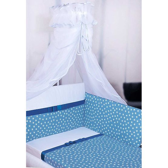 linens grație cu arc 135x100 cm - albastru