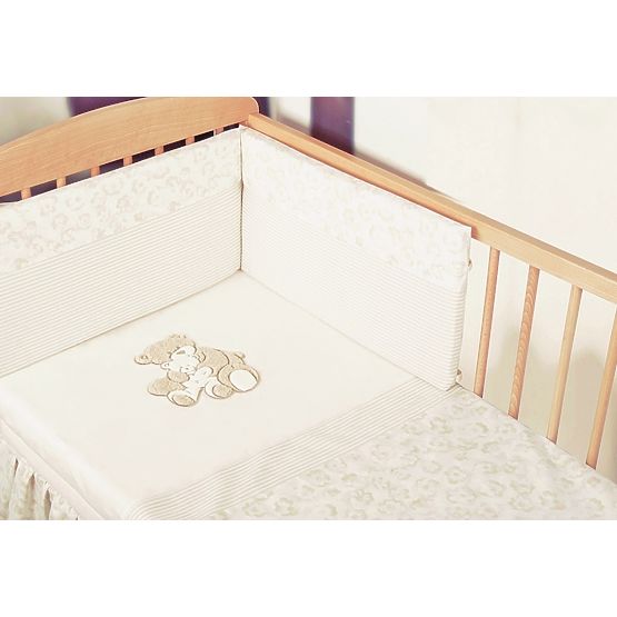 linens la cribs din bumbac și in - eko ursuleț