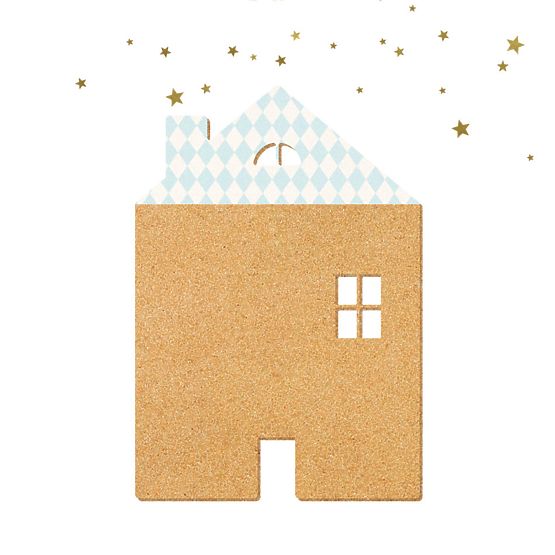 lipicios buletin de bord DEKORNIK - albastru casă