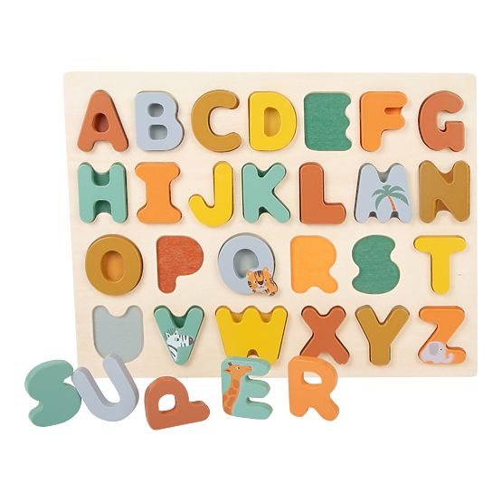 Little Foot Jigsaw Puzzle Safari Alphabet