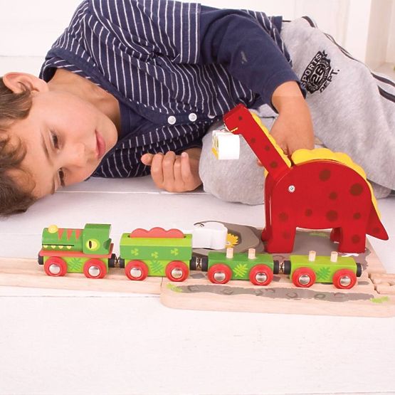 Macara de dinozaur Bigjigs Rail