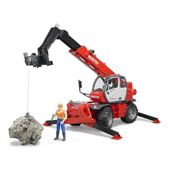 Manipulant Bruder Manitou MRT 2150 cu accesorii