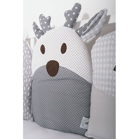 Mantenila modulara pentru patut - gri