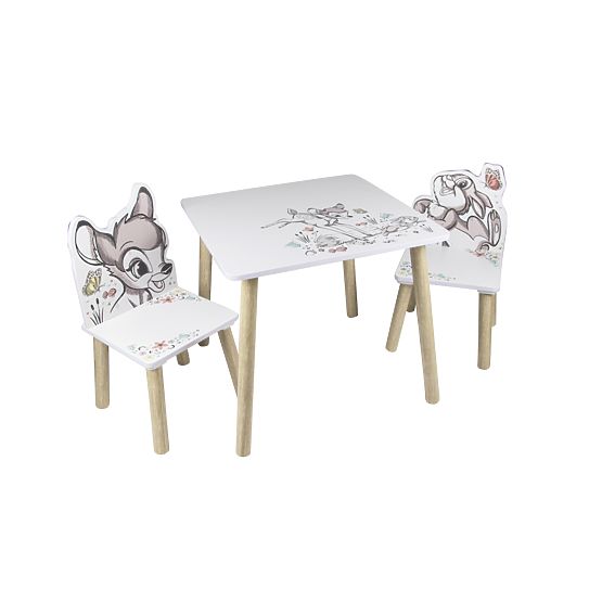 Masă cu scuane – model BAMBI