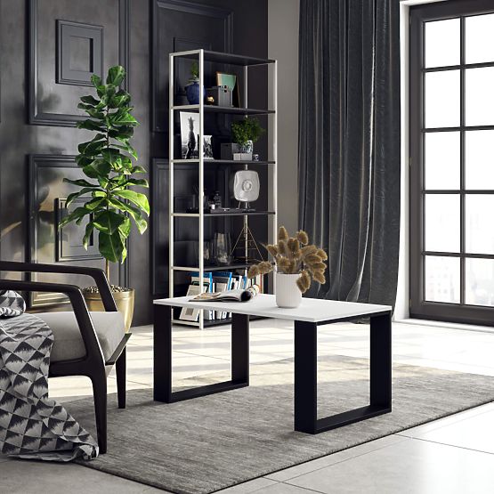 MASĂ DE CONFERINȚĂ NOX ALBĂ / NEAGRĂ