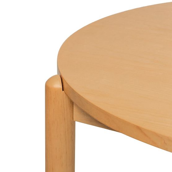 Masă de dining Yoko 110,5 cm, rotundă, naturală
