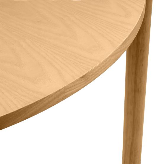 Masă de dining Yoko 110,5 cm, rotundă, naturală