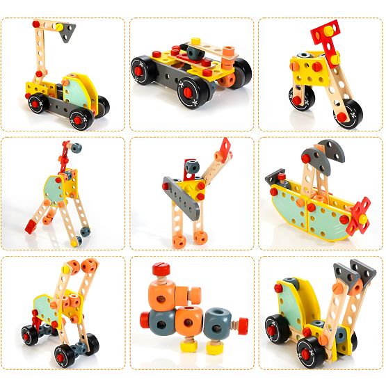Masă de lucru din lemn pentru copii ECOTOYS