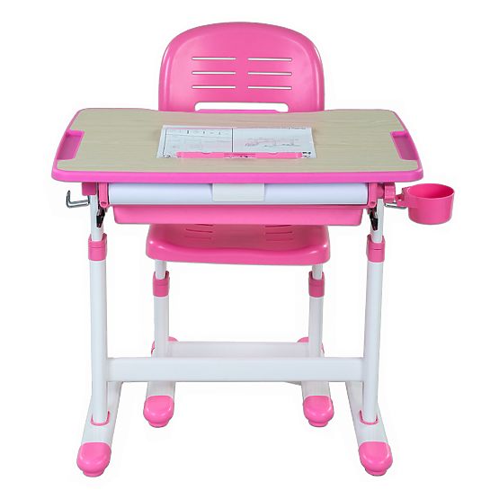 Masă de scris + scaun Bambino pentru copii-diferite culori