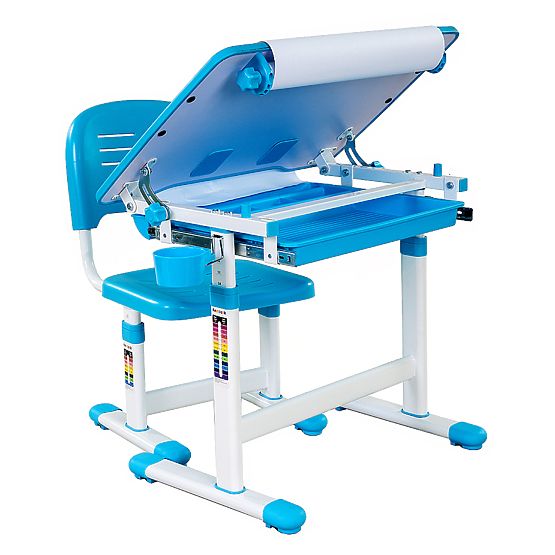 Masă de scris + scaun Bambino pentru copii-diferite culori