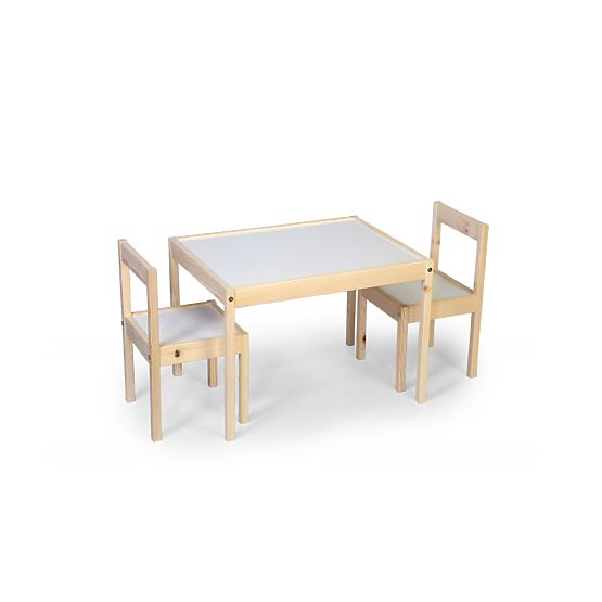 Masa pentru copii si 2 scaune LETTO