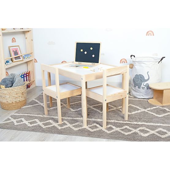 Masa pentru copii si 2 scaune LETTO