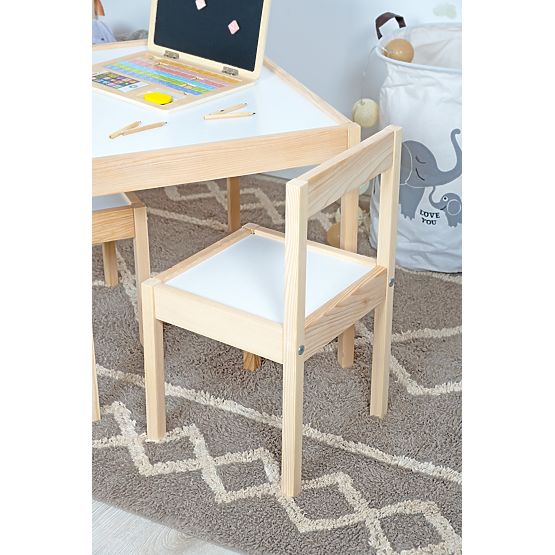 Masa pentru copii si 2 scaune LETTO