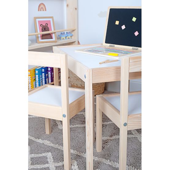 Masa pentru copii si 2 scaune LETTO