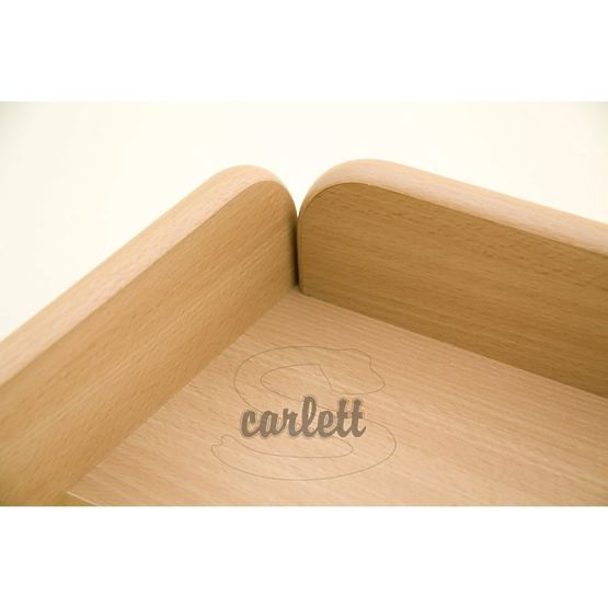 Masă pentru schimbat scutecele felix-din lemn de fag