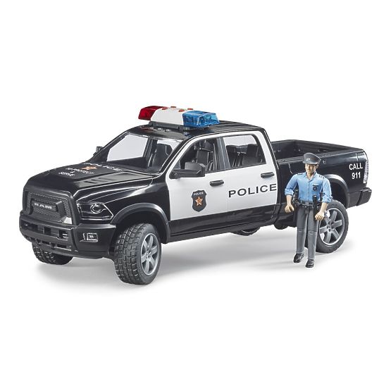 Mașină de poliție Bruder RAM cu polițist