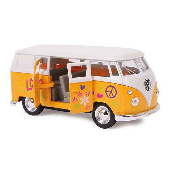 Mașină metalică cu picioare mici Model de mașină Model VW62 Autobuz clasic