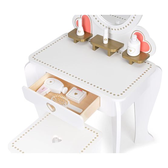Masuta de toaleta pentru fete cu accesorii