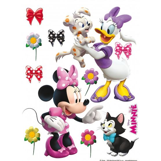 maxi autocolant minnie și creaturilor
