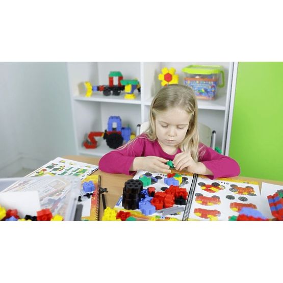 Mega set de blocuri de construcție Morphun Starter, 600 de piese