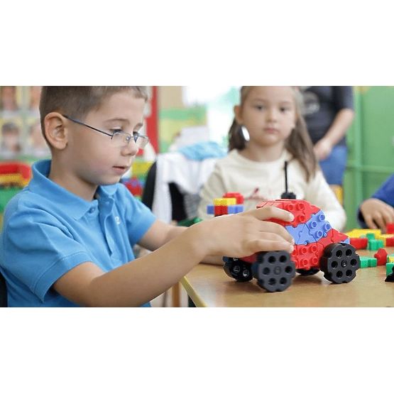 Mega set de blocuri de construcție Morphun Starter, 600 de piese